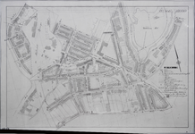 853525 Plattegrond van een deel van de stad Utrecht (het gebied tussen de Maliesingel/ Maliebaan/ Beukstraat/ ...